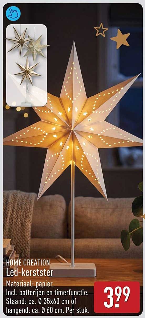 HOME CREATION Led-kerstster