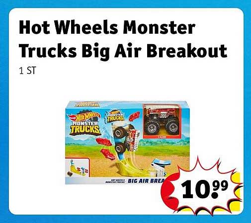 Hot Wheels Monster Trucks Big Air Breakout