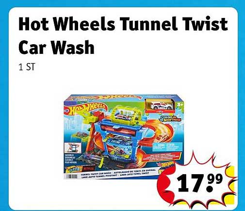 Hot Wheels Tunnel Twist Car Wash