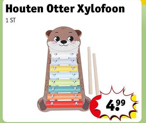 Houten Otter Xylofoon