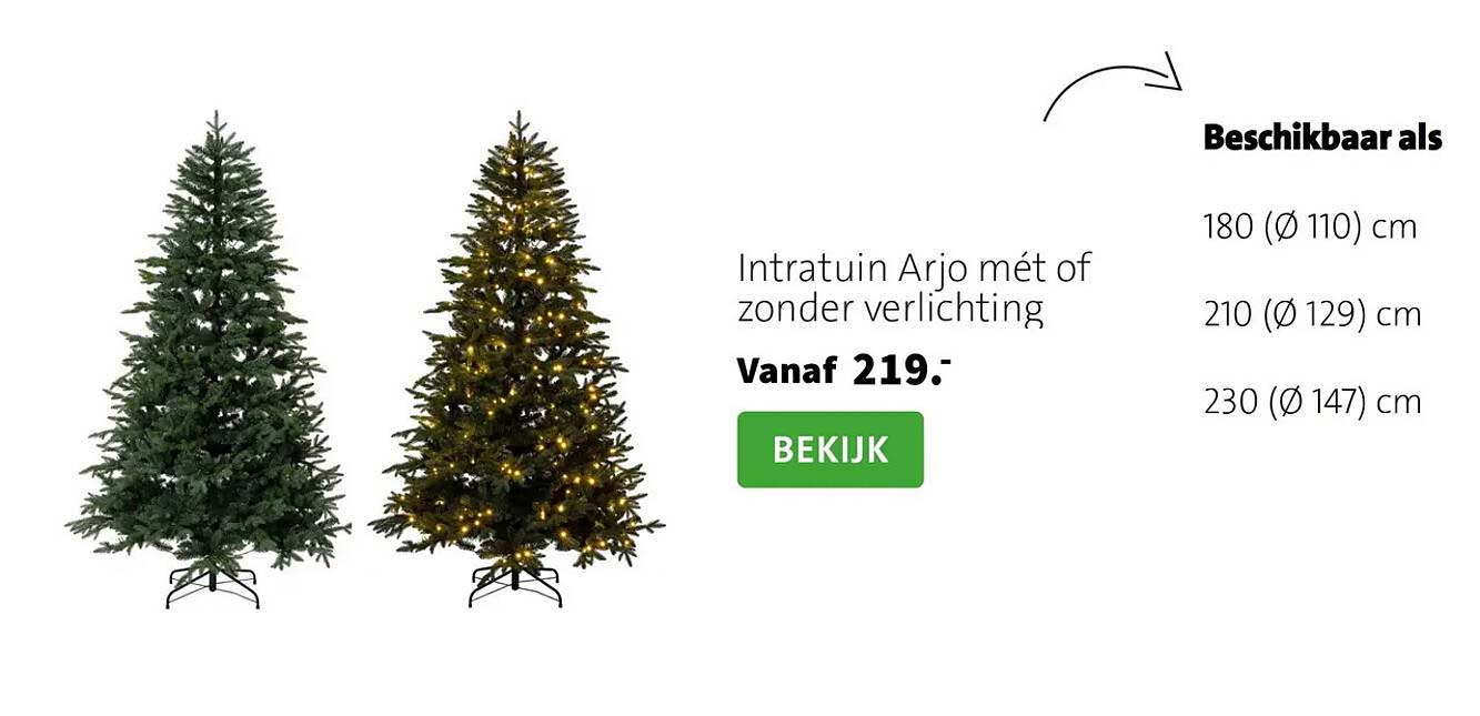 Intratuin Arjo mét of zonder verlichting