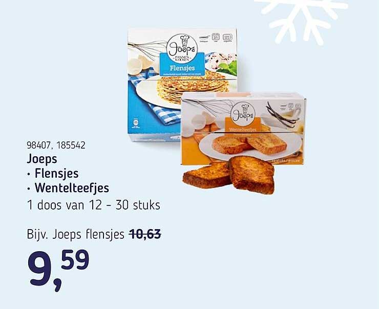 Joeps • Flensjes • Wentelteefjes