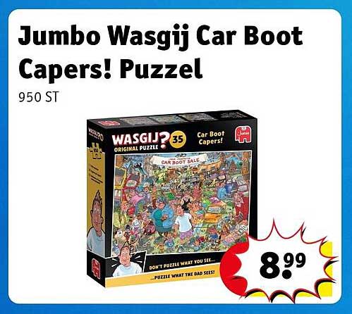 Jumbo Wasgij Car Boot Capers! Puzzel