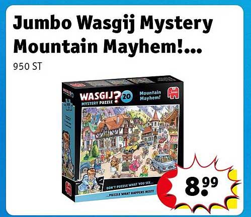 Jumbo Wasgij Mystery Mountain Mayhem!...