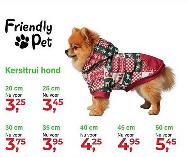 Kerstrui hond