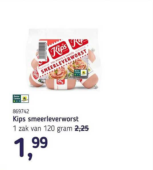 Kips smeerleverworst