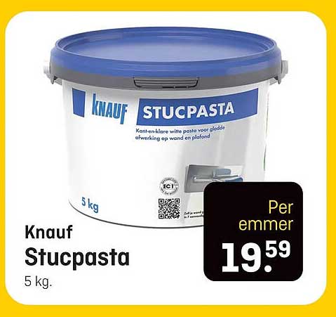 Knauf Stucpasta 5 kg.