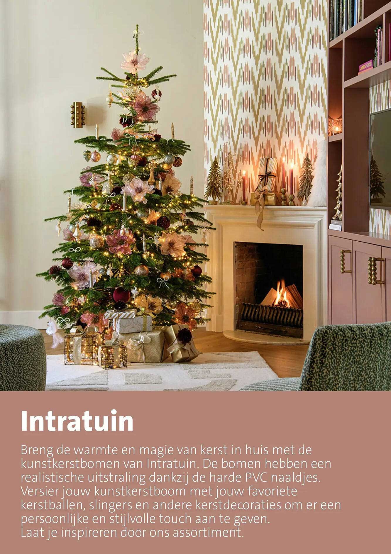 Kunstkerstbomen van Intratuin