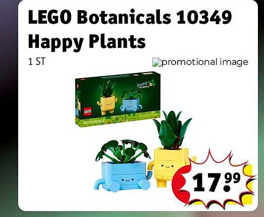 LEGO Botanicals 10349 Happy Plants