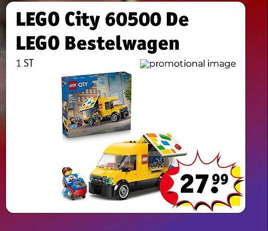 LEGO City 60500 De LEGO Bestelwagen