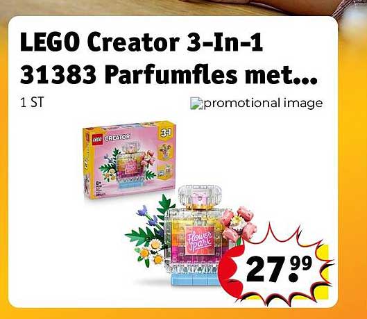 LEGO Creator 3-In-1 31383 Parfumfles met...