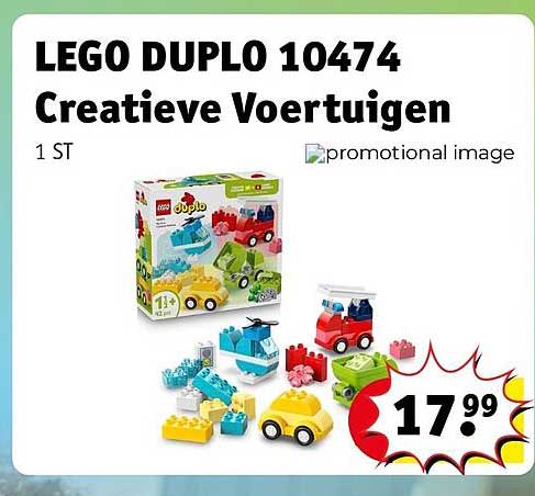 LEGO DUPLO 10474 Creatieve Voertuigen