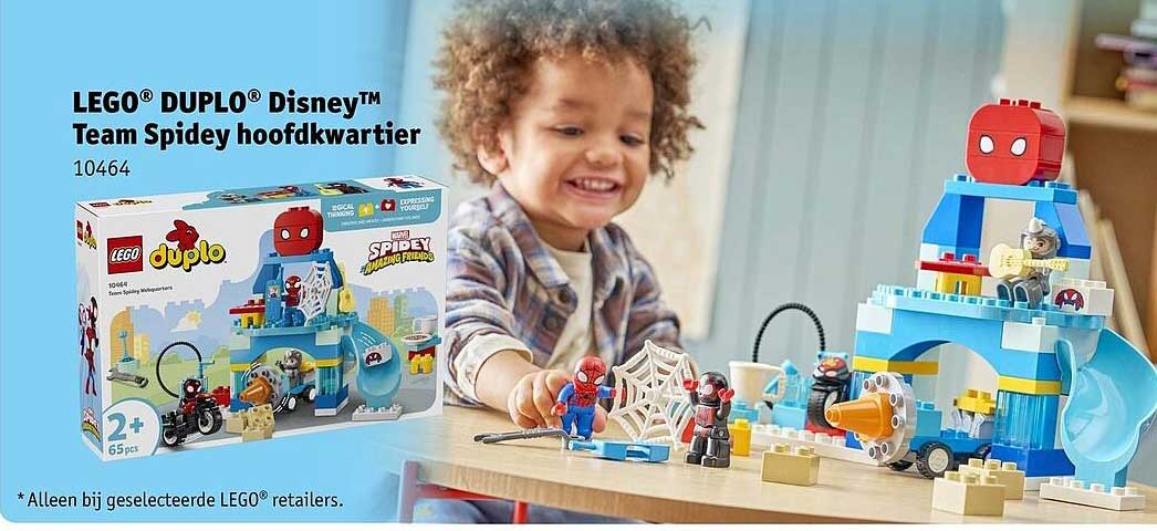 LEGO® DUPLO® Disney™ Team Spidey hoofdkwartier