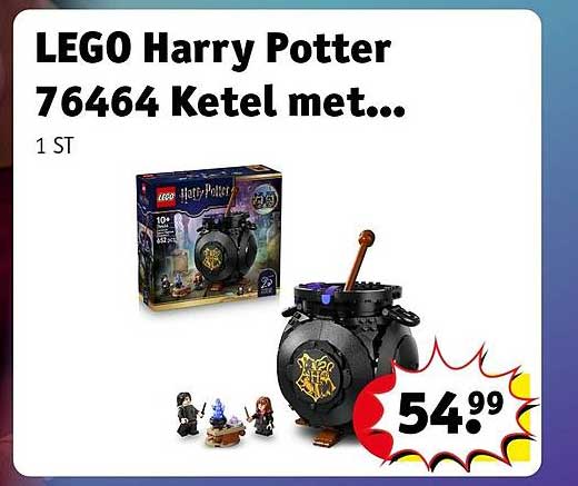 LEGO Harry Potter 76464 Ketel met...
