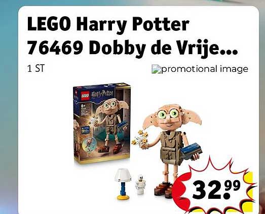 LEGO Harry Potter 76469 Dobby de Vrije...