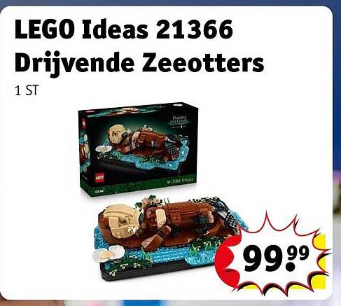 LEGO Ideas 21366 Drijvende Zeootters
