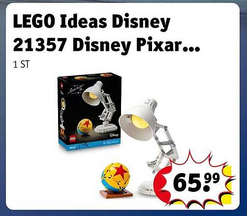 LEGO Ideas Disney 21357 Disney Pixar...