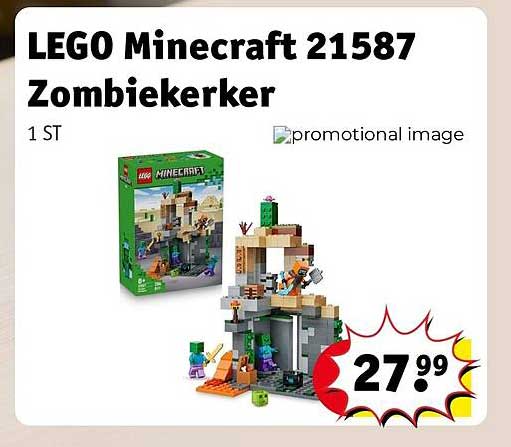 LEGO Minecraft 21587 Zombiekker