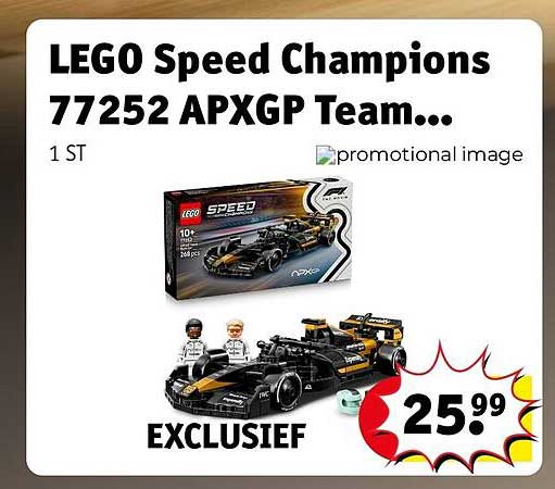 LEGO Speed Champions 77252 APXGP Team...