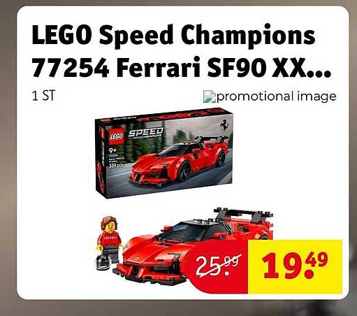 LEGO Speed Champions 77254 Ferrari SF90 XX...