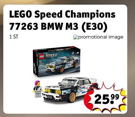 LEGO Speed Champions 77263 BMW M3 (E30)