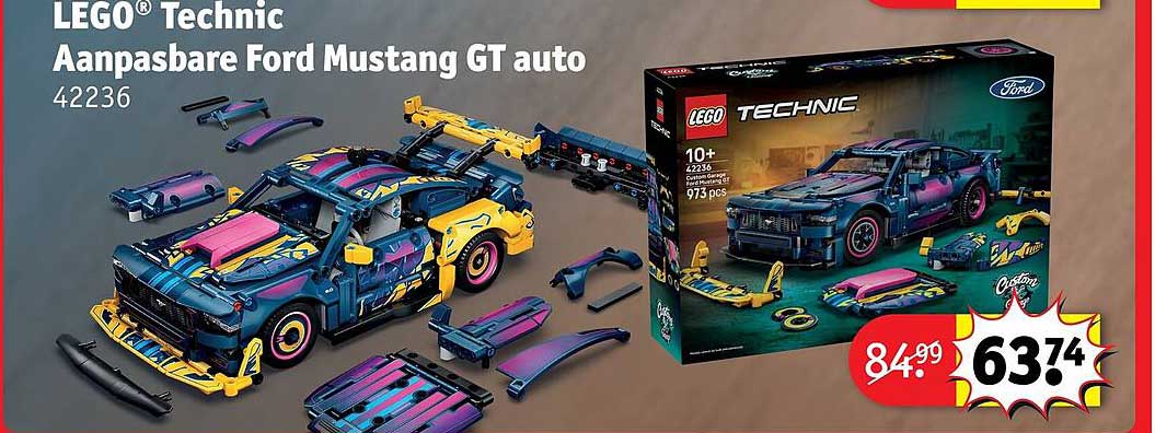LEGO® Technic Aanpasbare Ford Mustang GT auto 42236