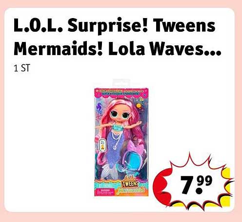 L.O.L. Surprise! Tweens Mermaids! Lola Waves...