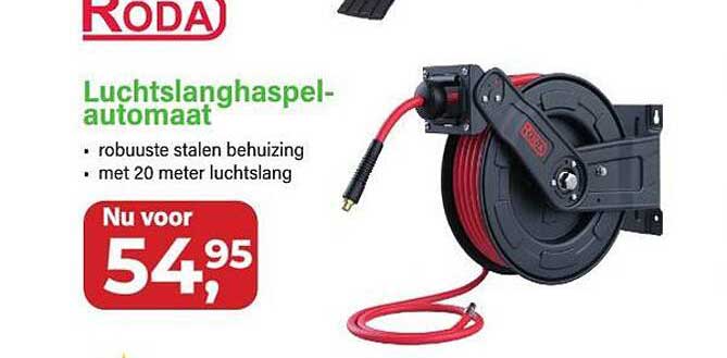Luchtslanghaspel-automaat