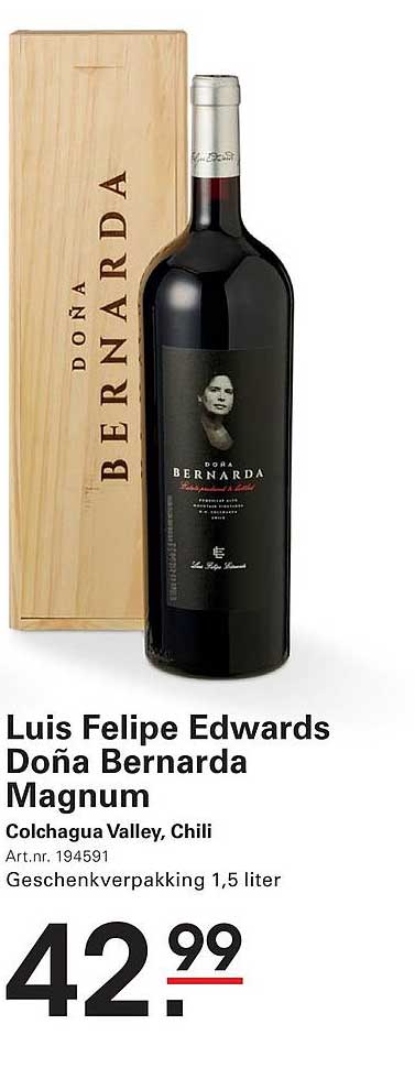 Luis Felipe Edwards Doña Bernarda Magnum