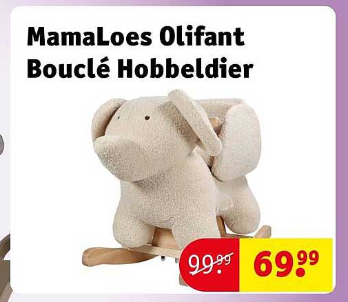 MamaLoes Olifant Bouclé Hobbel dier
