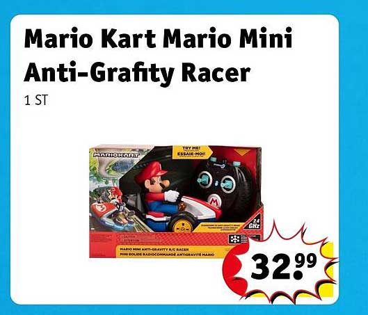 Mario Kart Mario Mini Anti-Graffy Racer