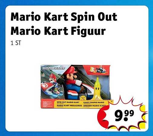Mario Kart Spin Out Mario Kart Figuur