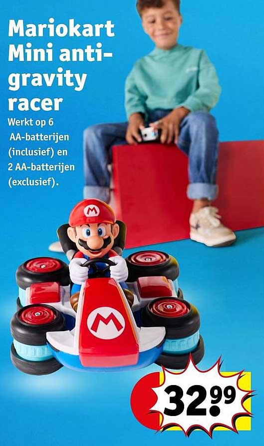 Mariokart Mini anti-gravity racer