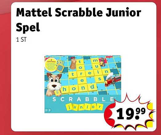 Mattel Scrabble Junior Spel
