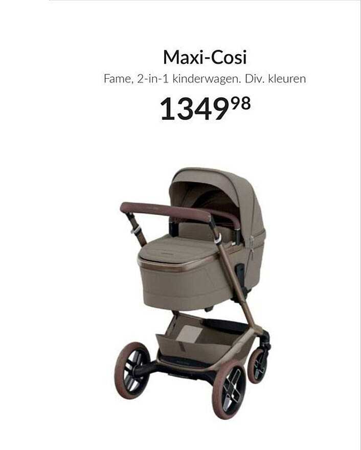 Maxi-Cosi Fame, 2-in-1 kinderwagen. Div. kleuren
