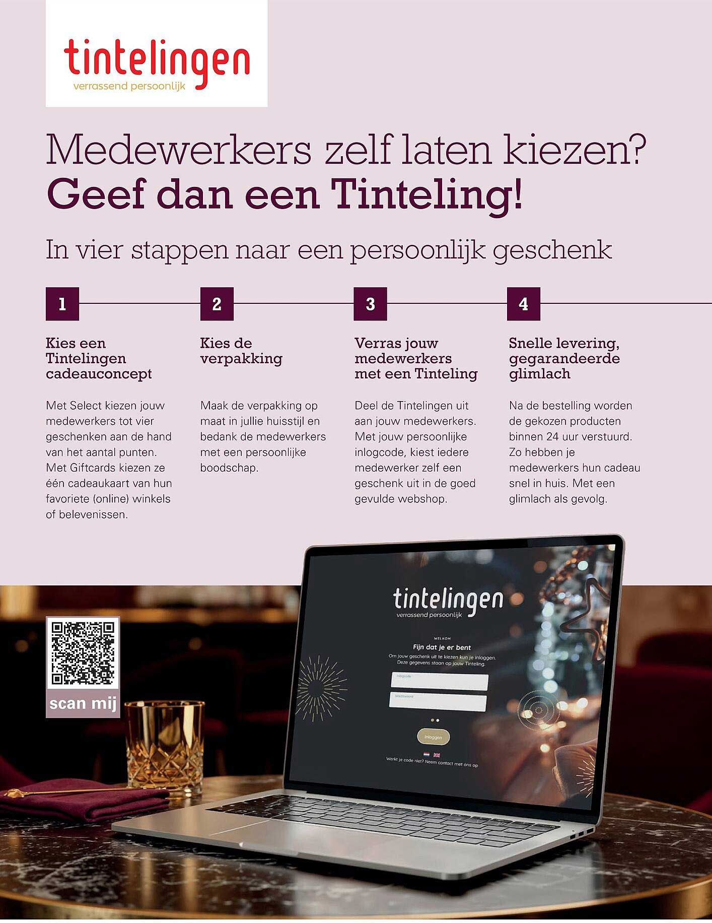 Medewerkers zelf laten kiezen? Geef dan een Tinteling!