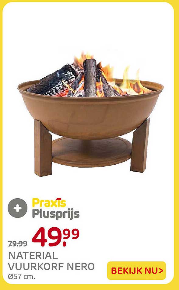 NATERIAL VUURKORF NERO
