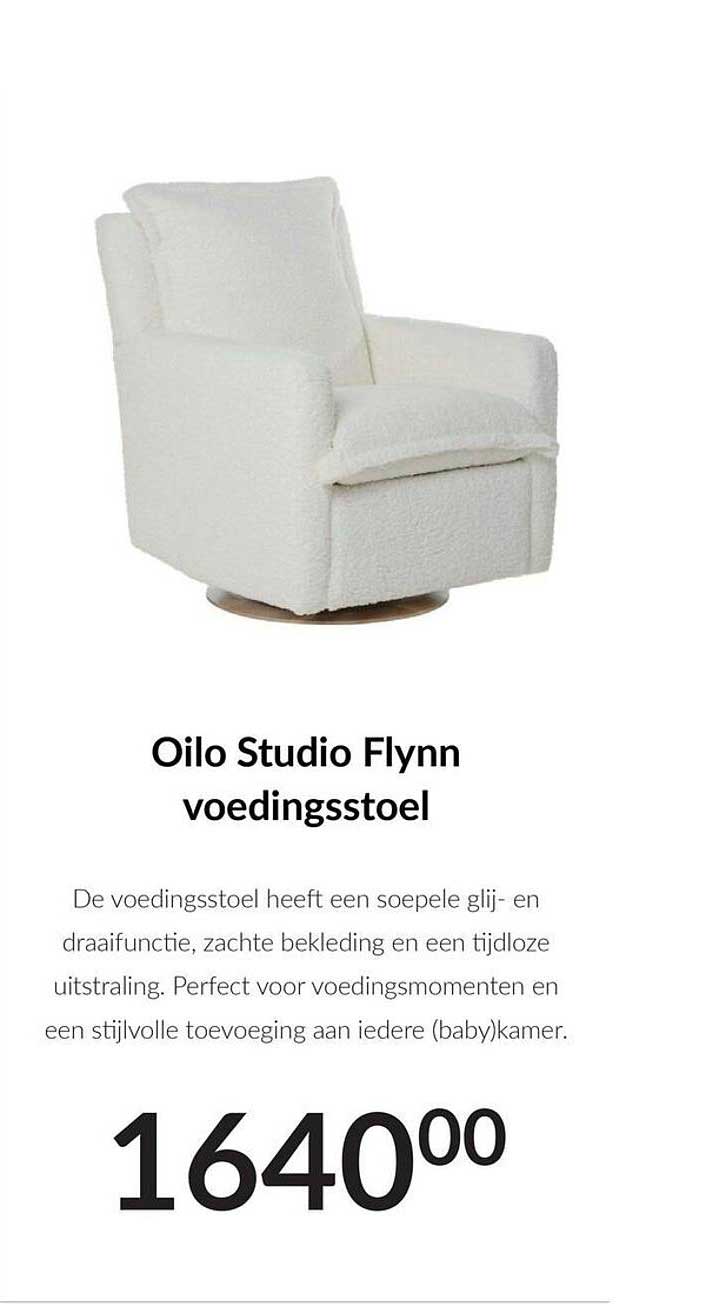 Oilo Studio Flynn voedingsstoel