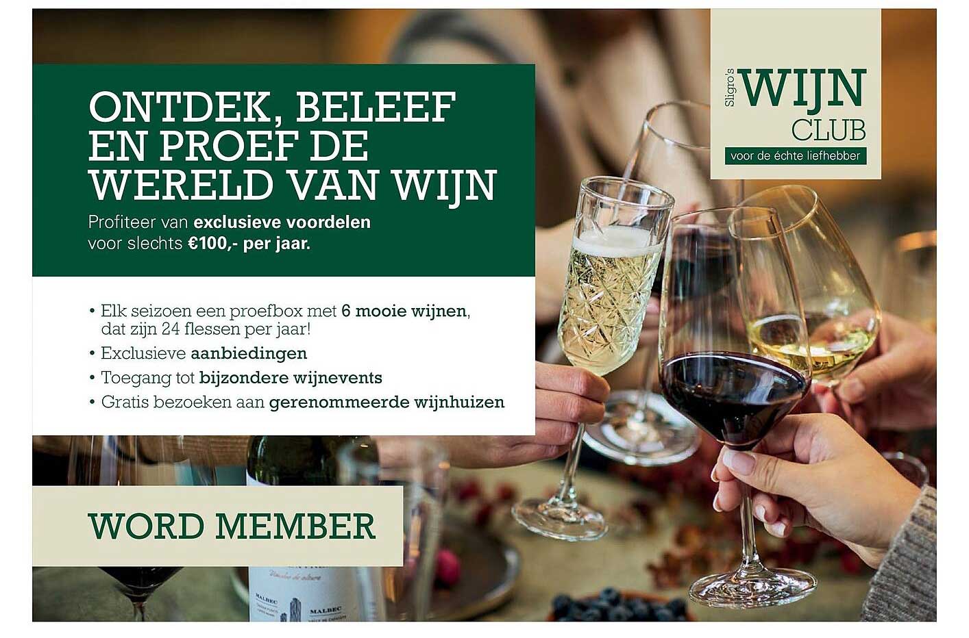 ONTDEK, BELEEF EN PROEF DE WERELD VAN WIJN