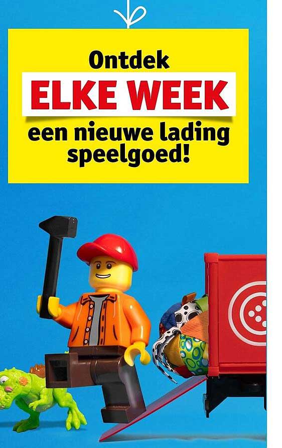 Ontdek ELKE WEEK een nieuwe lading speelgoed!
