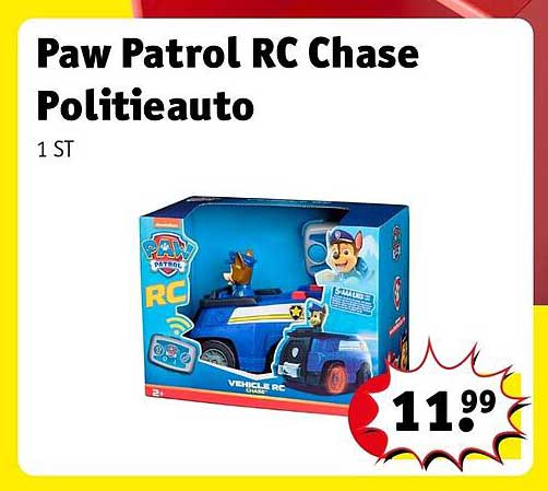 Paw Patrol RC Chase Politieauto