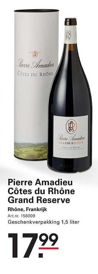 Pierre Amadieu Côtes du Rhône Grand Reserve
