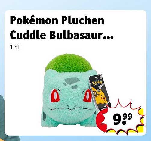 Pokémon Pluchen Cuddle Bulbasaur...