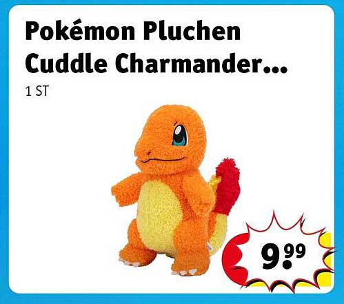Pokémon Pluchen Cuddle Charmander...