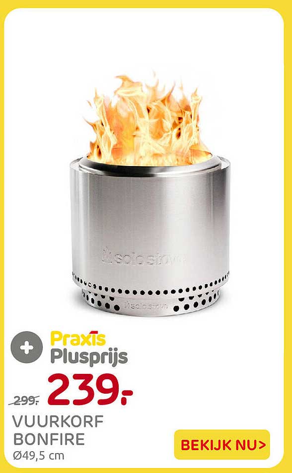 Praxis Plusprijs Vuurkorf Bonfire Ø49,5 cm