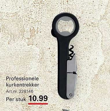 Professionele kurkentrekker