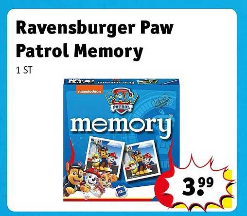 Ravensburger Paw Patrol Memory