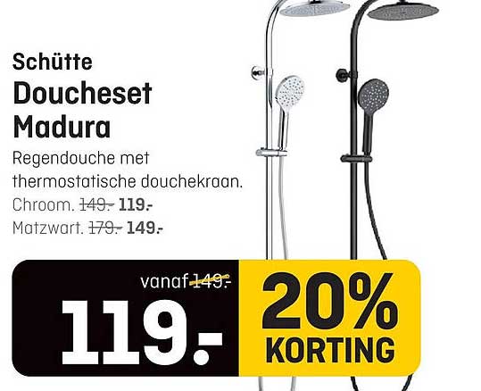 Schütte Doucheset Madura