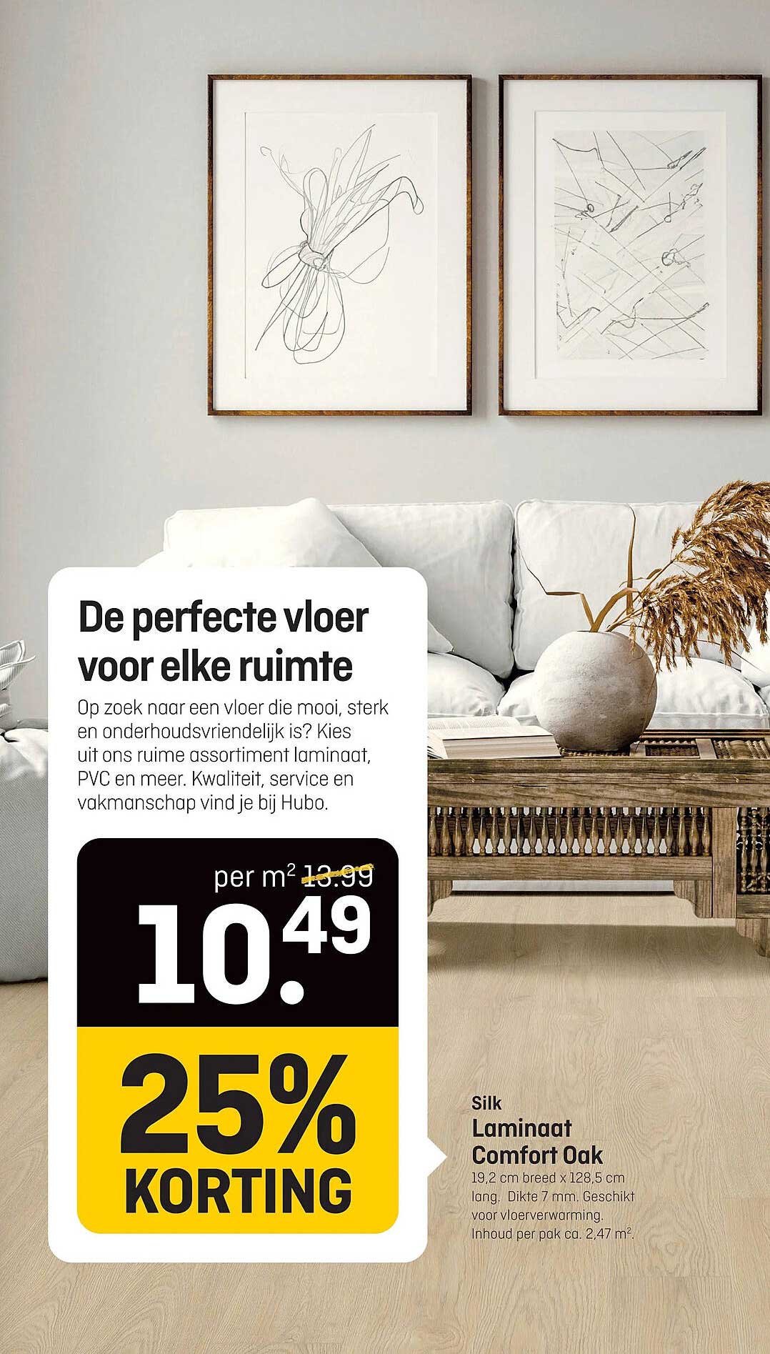 Silk Laminaat Comfort Oak 25% KORTING