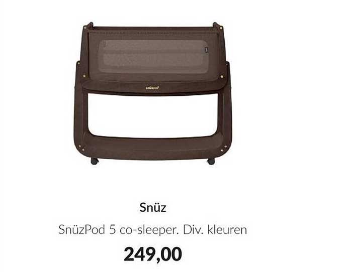 SnüzPod 5 co-sleeper. Div. kleuren